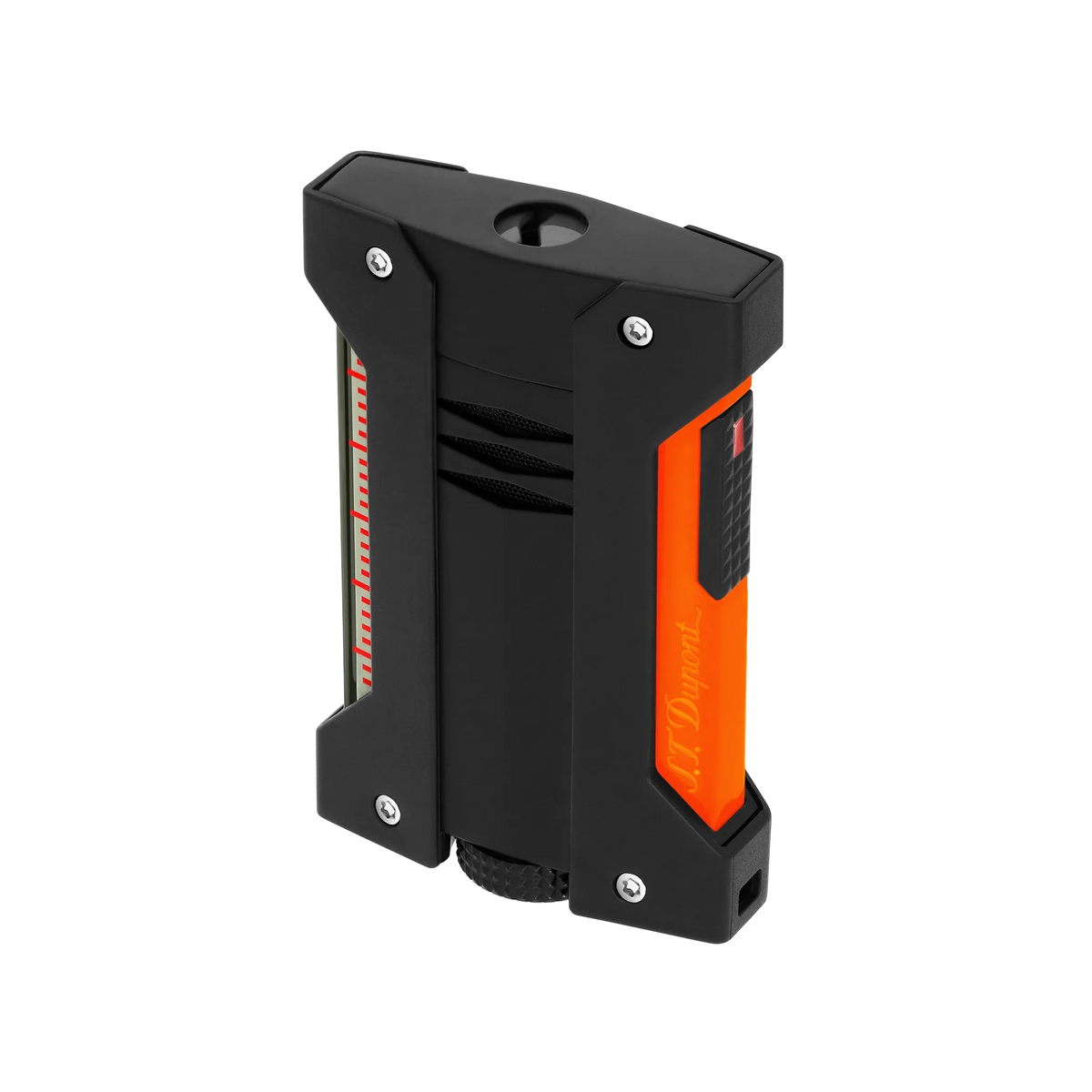 S.T. DUPONT Defi Extreme Matt Neon Orange Lighter/Briquet 021419