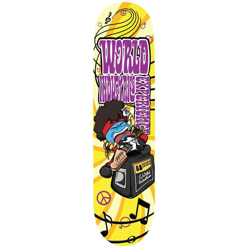 World Industries Skateboard Deck World Experience 8.5" x 32"