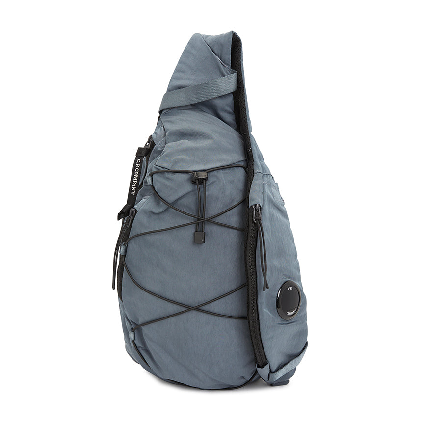 Cp Company Nylon B Crossbody Rucksack In Stormy Weather