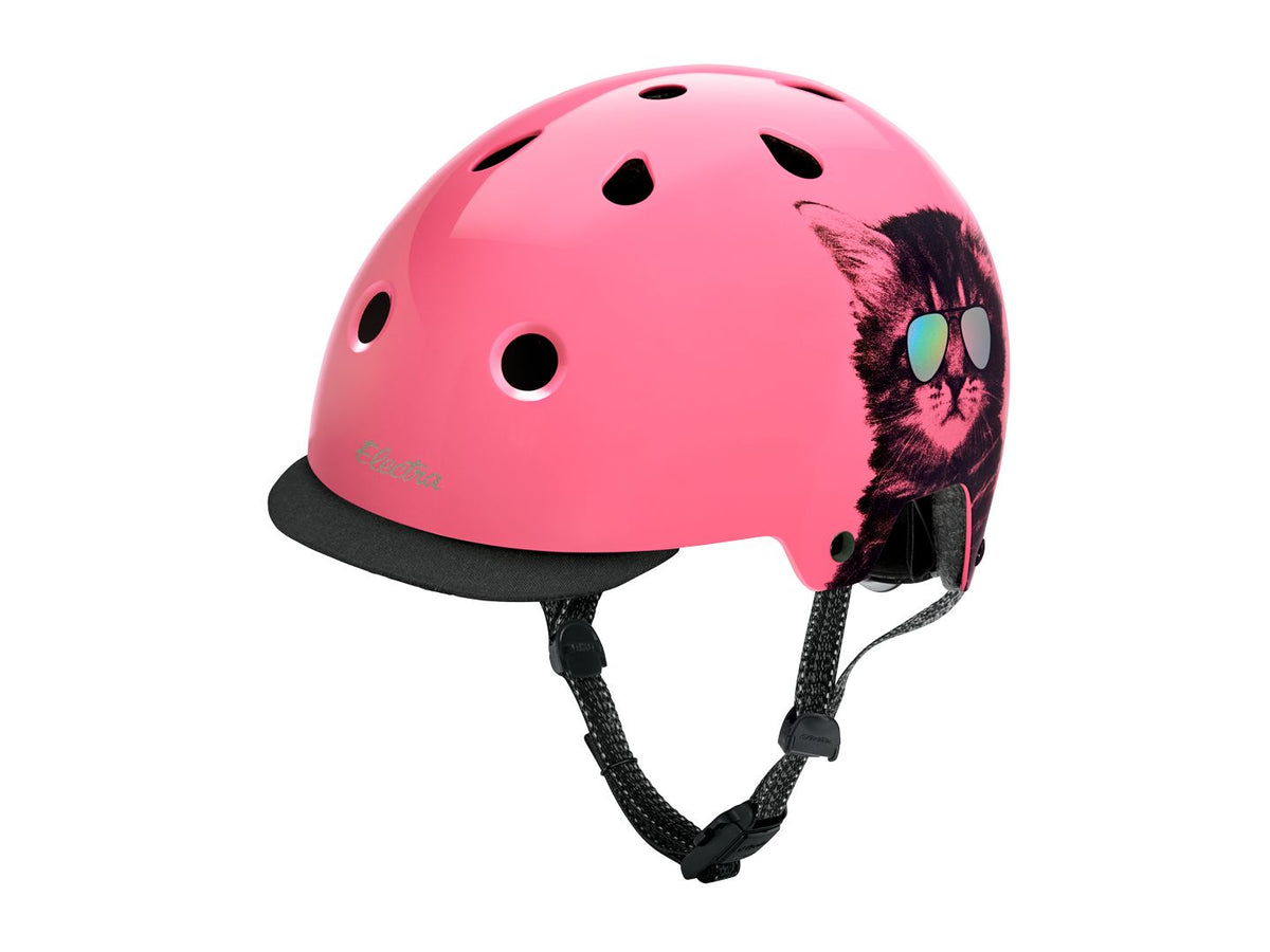 Electra Lifestyle Lux Cool Cat Medium Pink CPSC Helmet