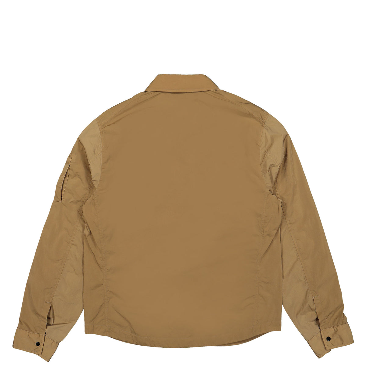 Cp Company Chrome-R Overshirt In 041A Lead Grey