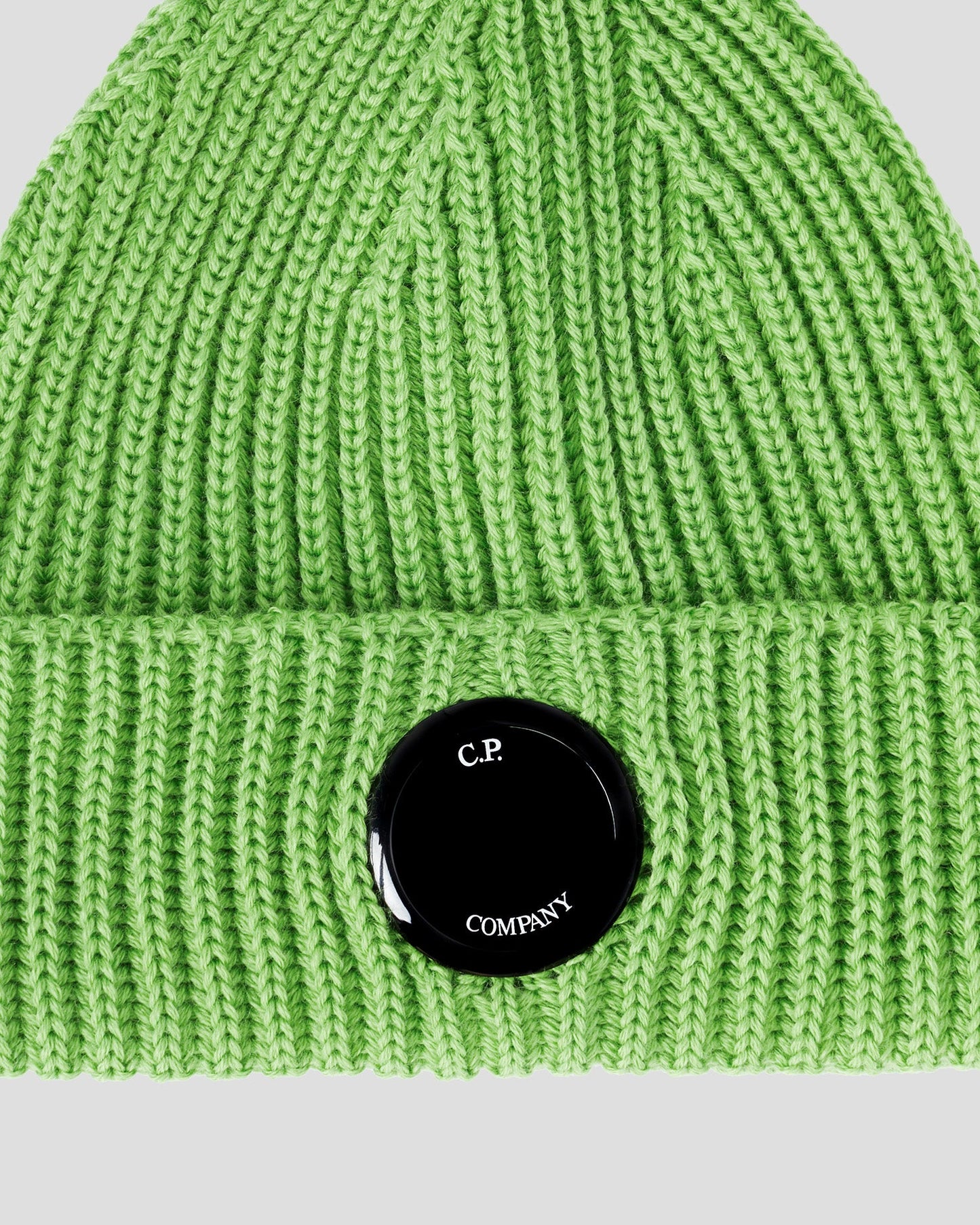 Extra Fine Merino Wool Lens Beanie Classic Green