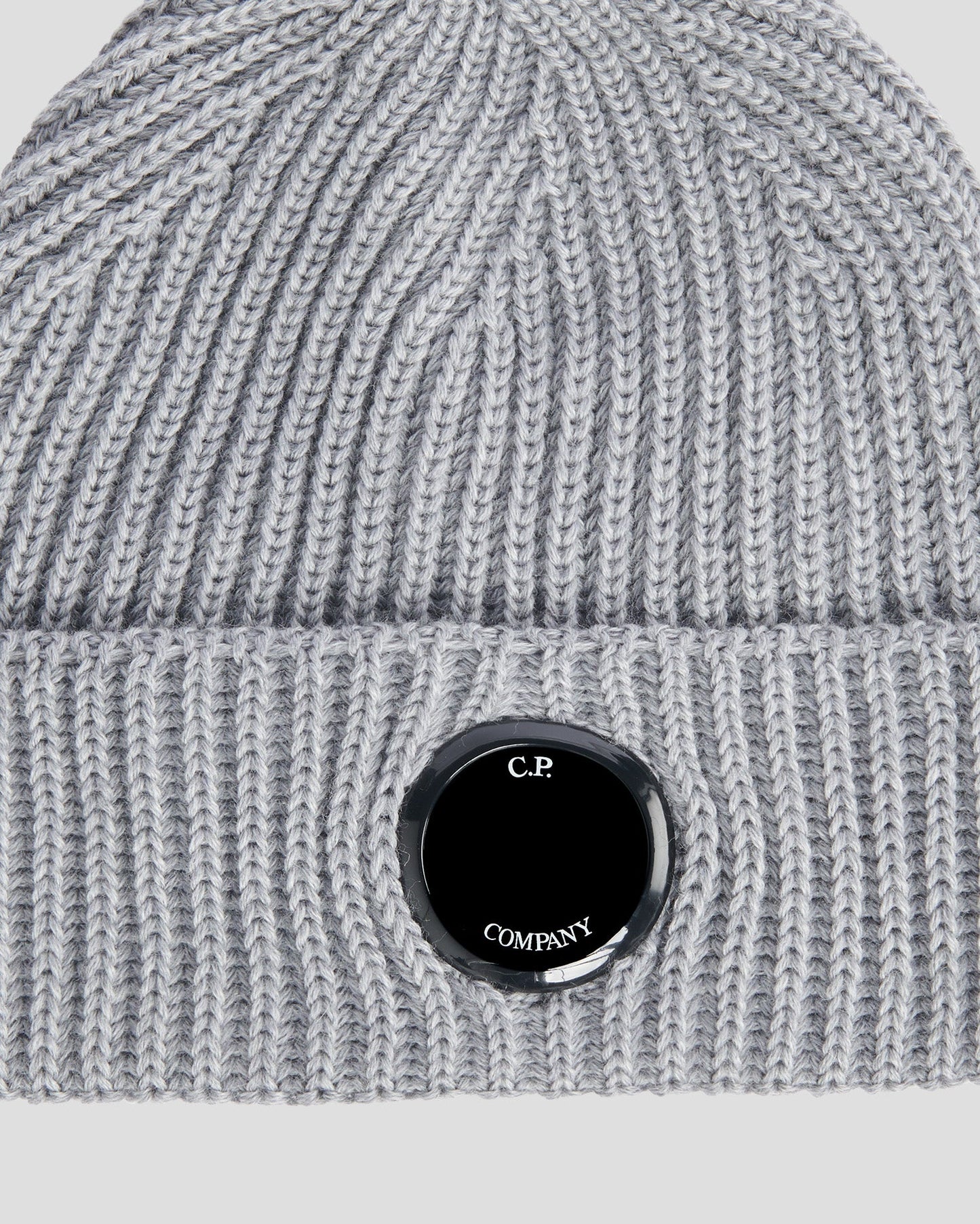 Extra Fine Merino Wool Beanie Grey Melange