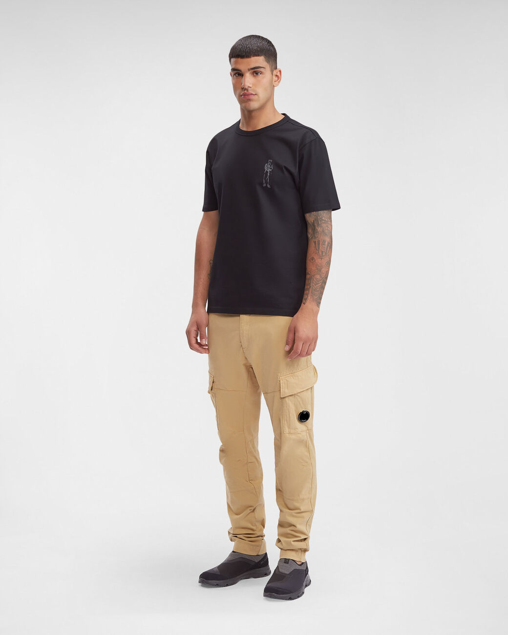 Stretch Sateen Cargo Pants Ergonomic Fit Mojave Desert