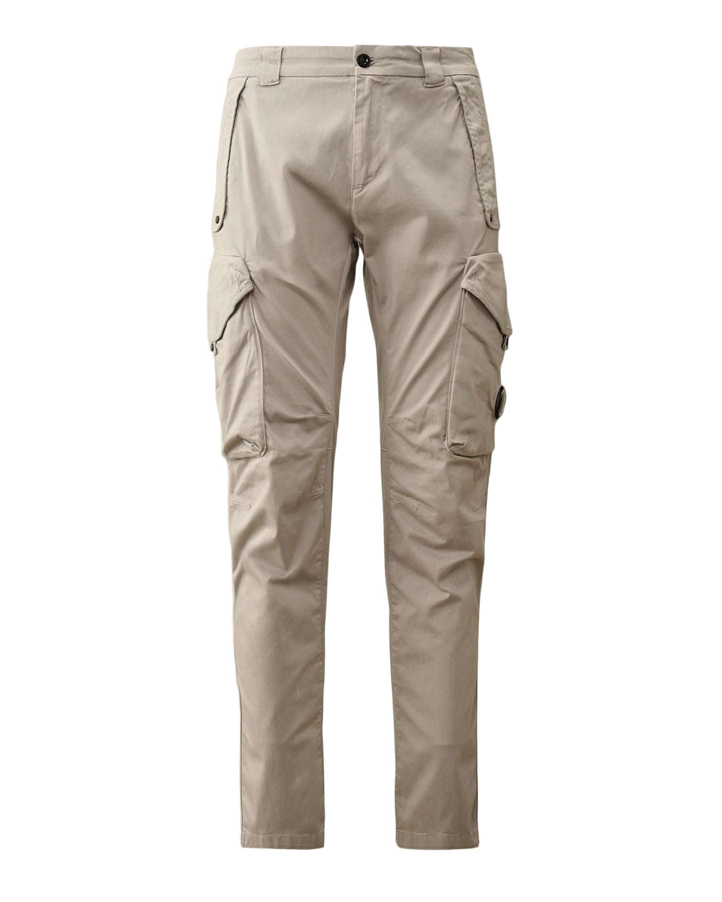 Cp Company 058A Utility Stretch Lens Cargo Pants in Drizzle Grey