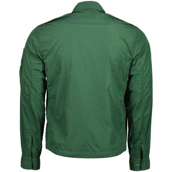 Cp Company Chrome-R Pocket Overshirt in Duck Green