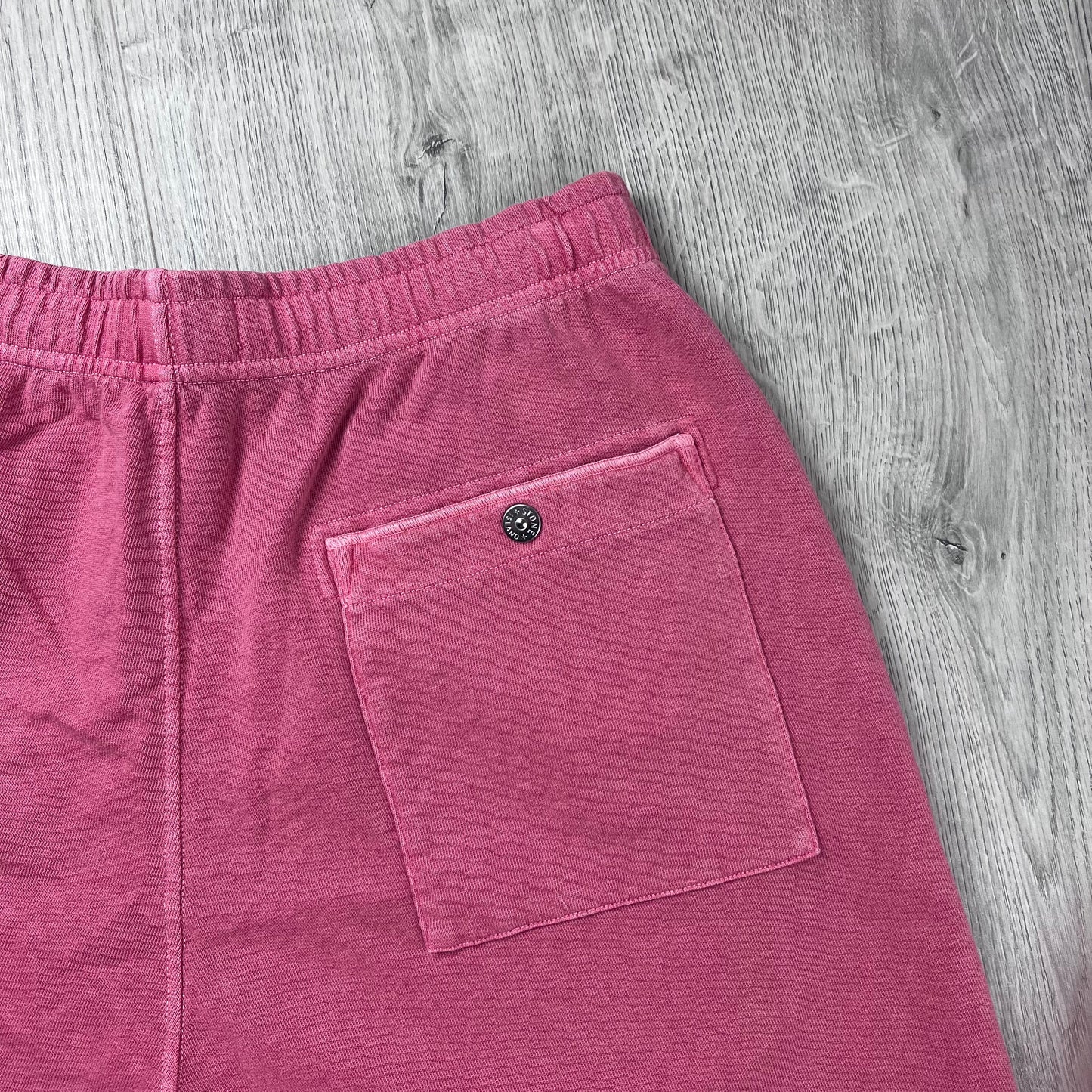 Stone Island Dyed Jersey Shorts - Oleander