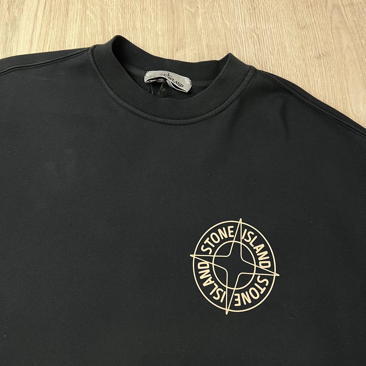 Stone Island Printed Sweatshirt - Navy