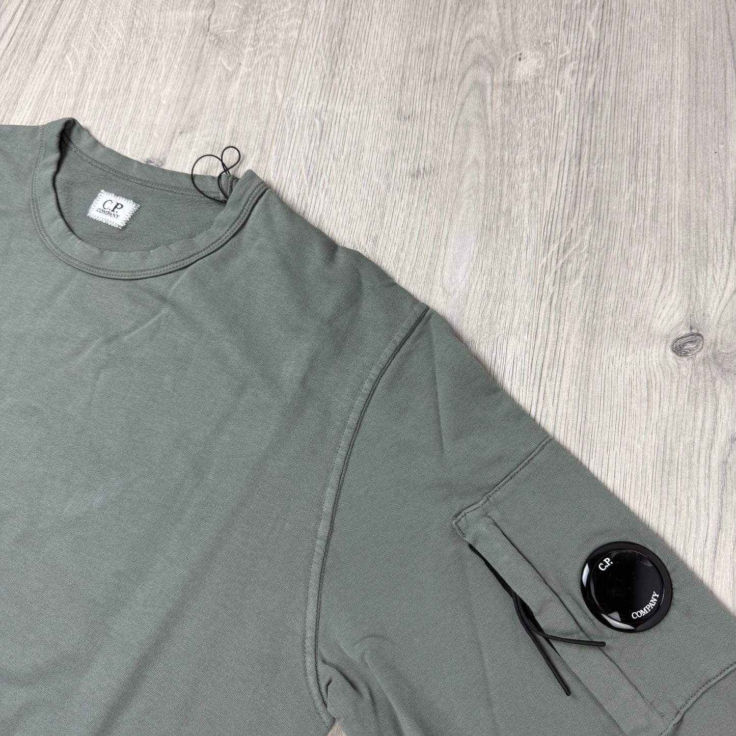 CP Company Light Fleece Sweatshirt - Gunmetal