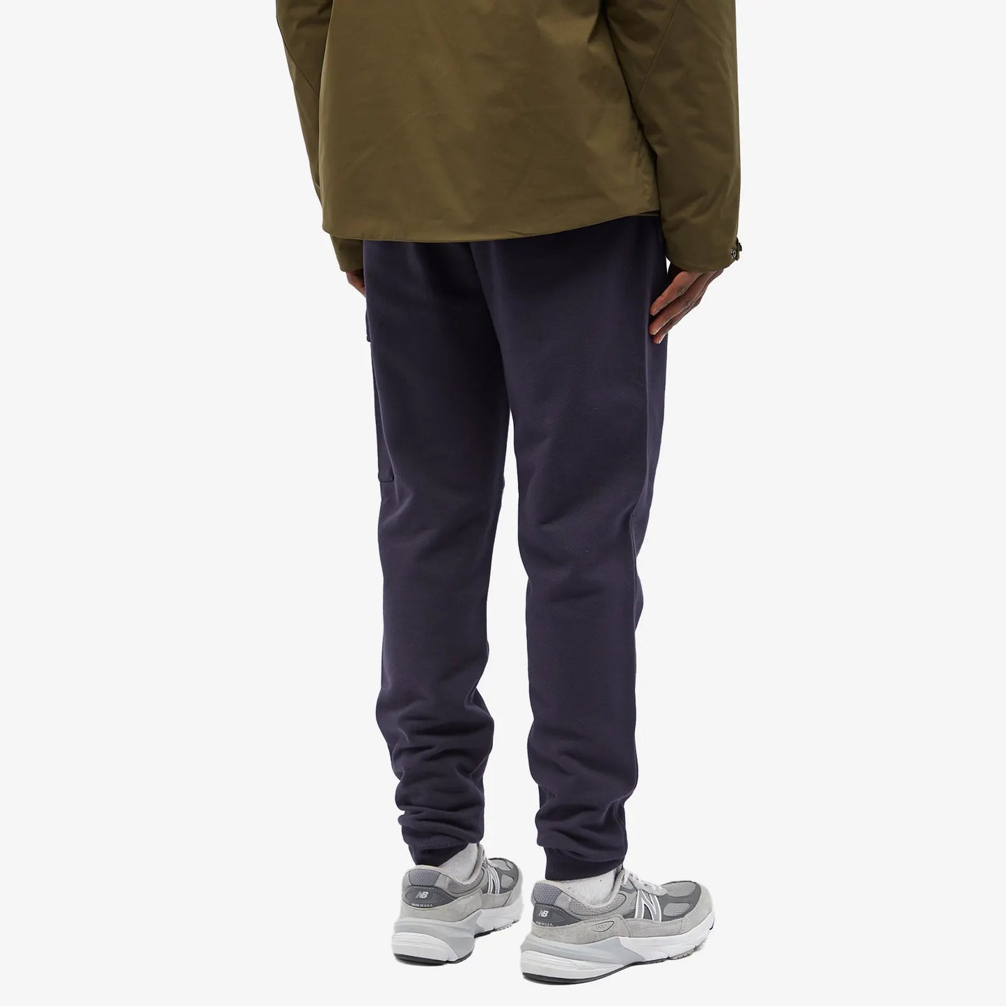 Cp Company 017A Diagonal Raised Lens Joggers In Navy