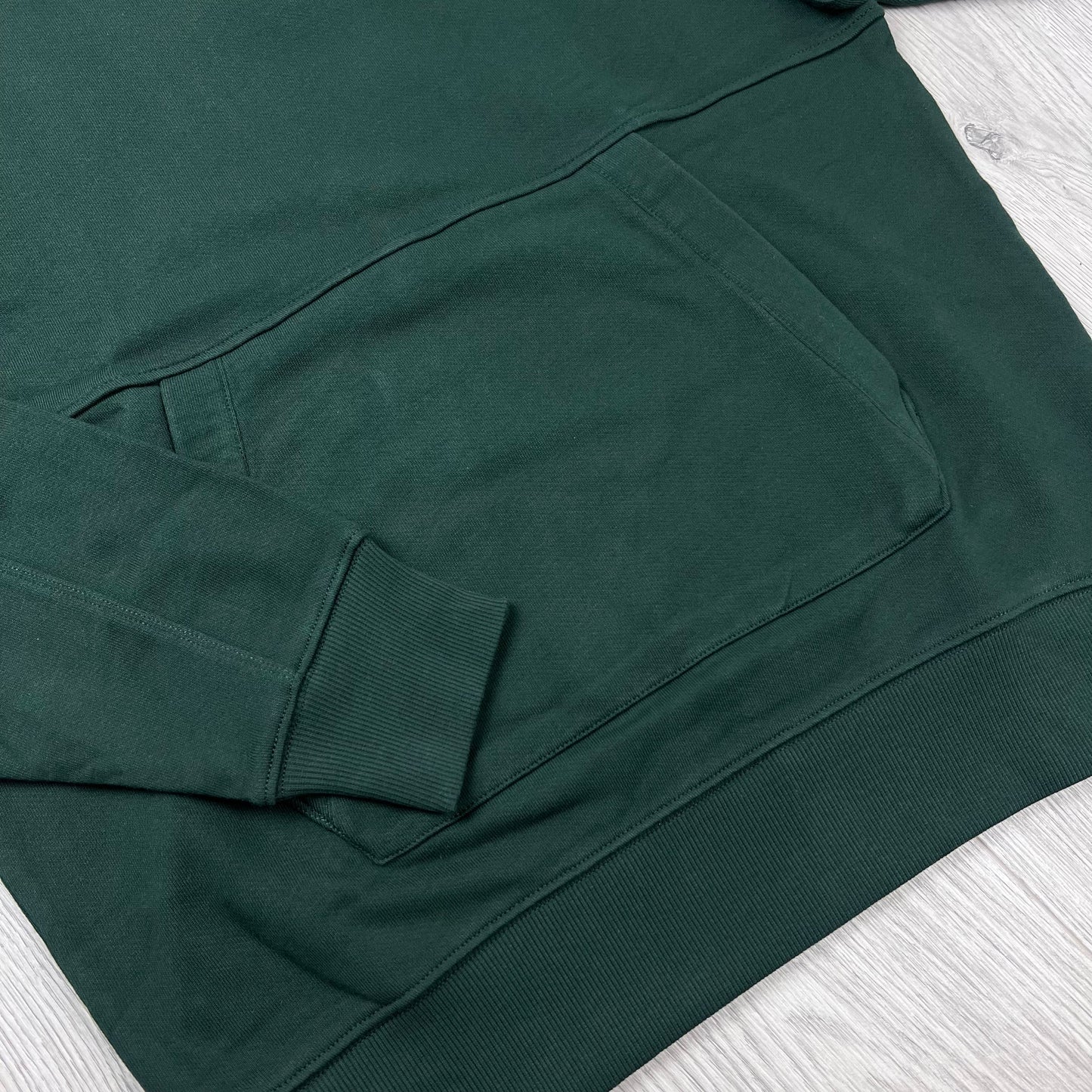 CP Company Raised Fleece Hoodie - Ponderosa Pine