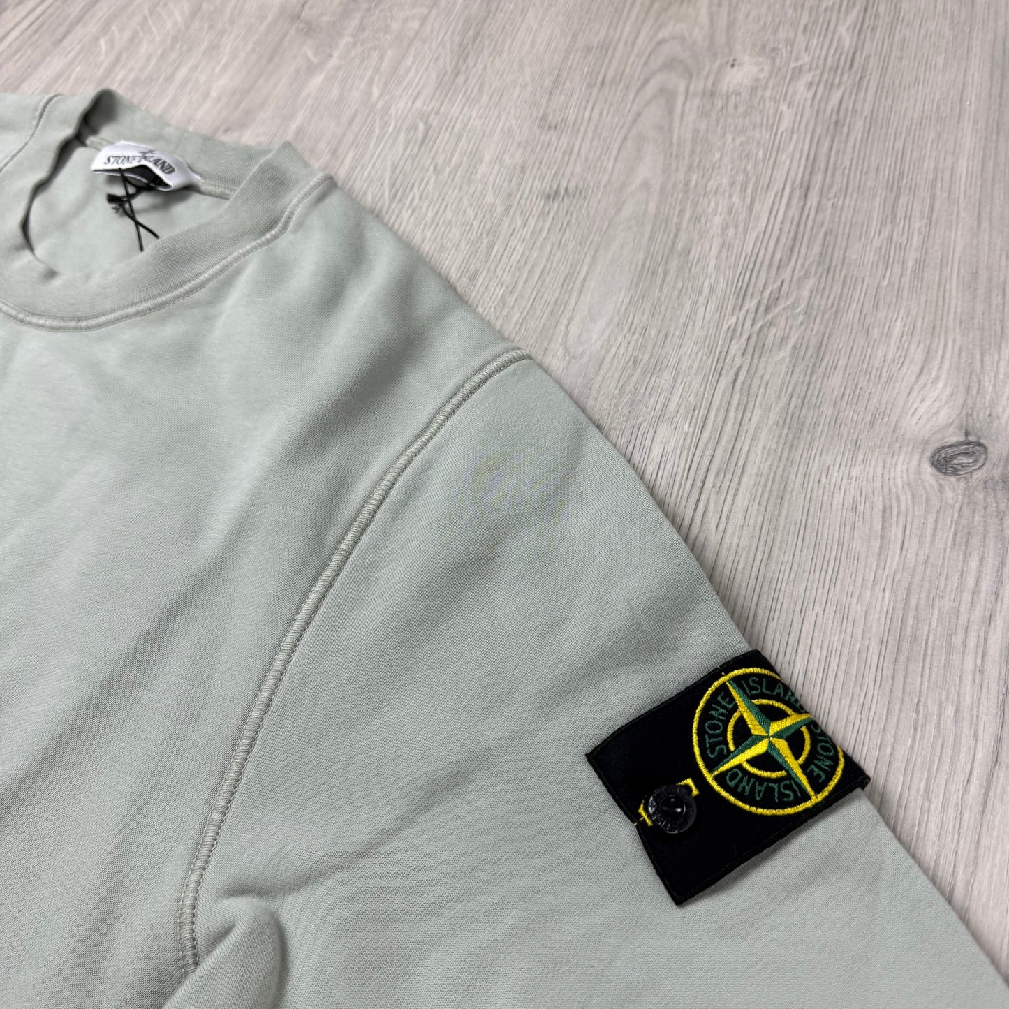 Stone Island Dyed Sweatshirt - Sage