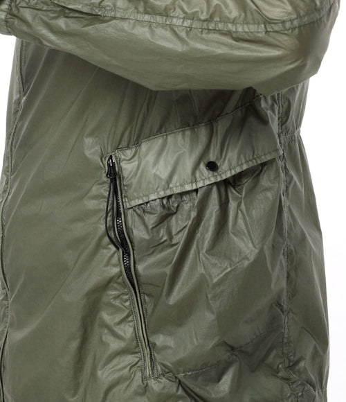 Cp Company Cs II Lens Hooded Jacket In Agave Green
