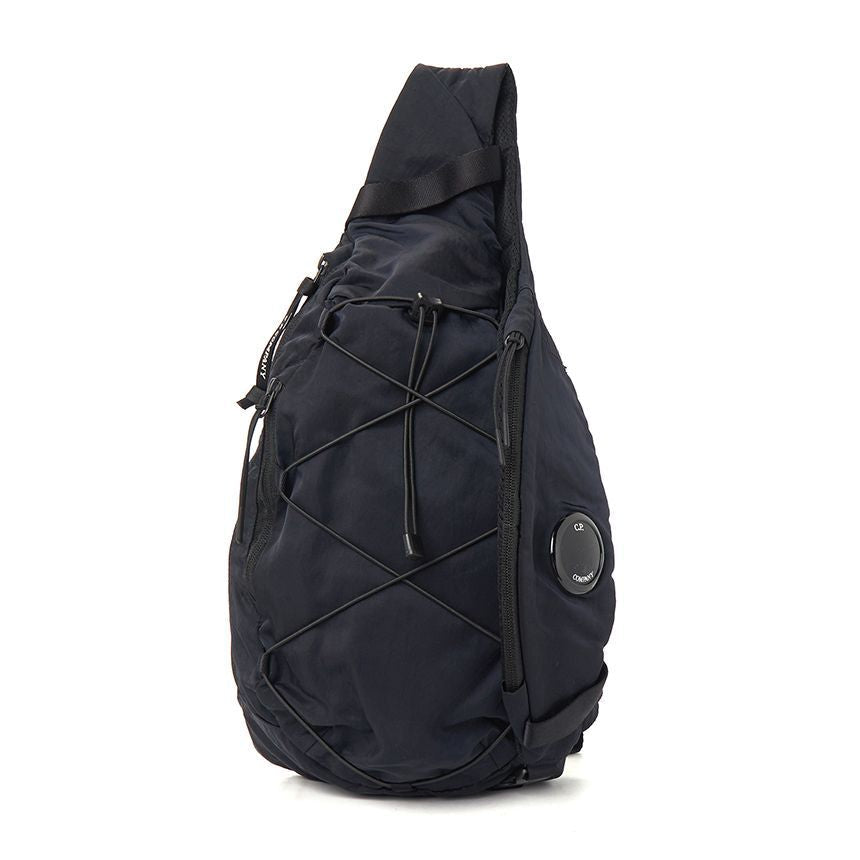 Cp Company Nylon B Crossbody Rucksack In Navy