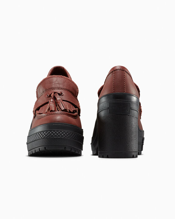 Chuck 70 De Luxe Heel Loafer Platform Leather Low Top