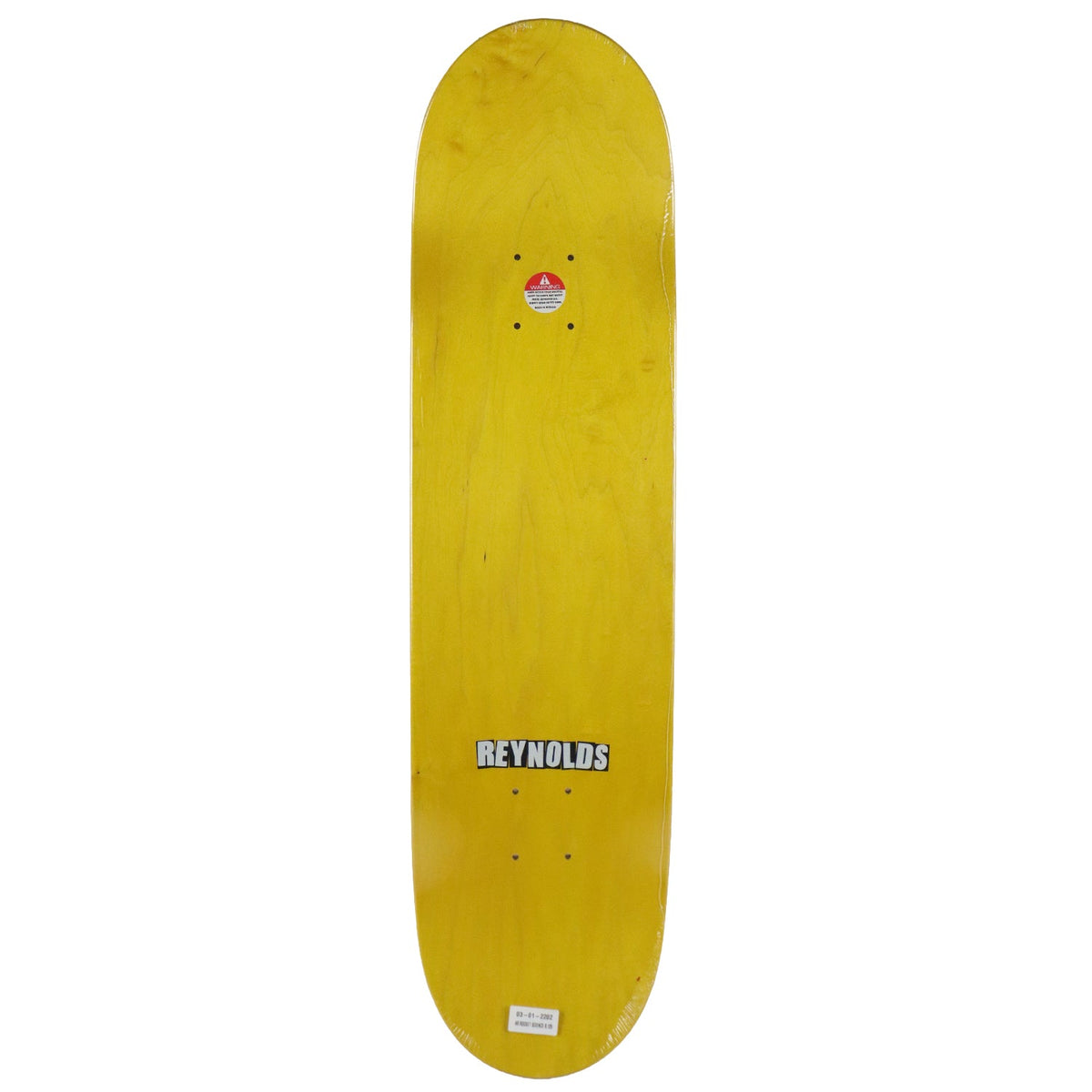 Baker Skateboard Deck Andrew Reynolds Rocket Science Natural 8.125" x 31.875"