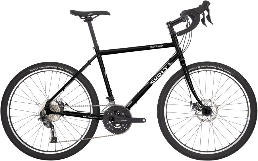 Surly Disc Trucker Bike - 700c, Steel, Hi-Viz Black