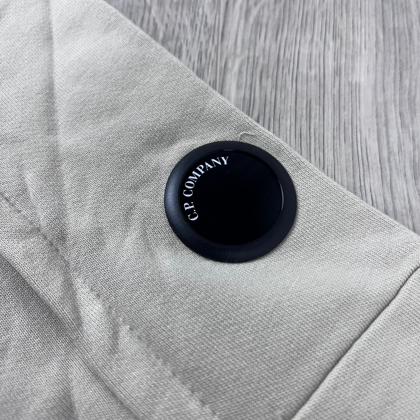 CP Company Raised Fleece Sweatpants - Silver Birch