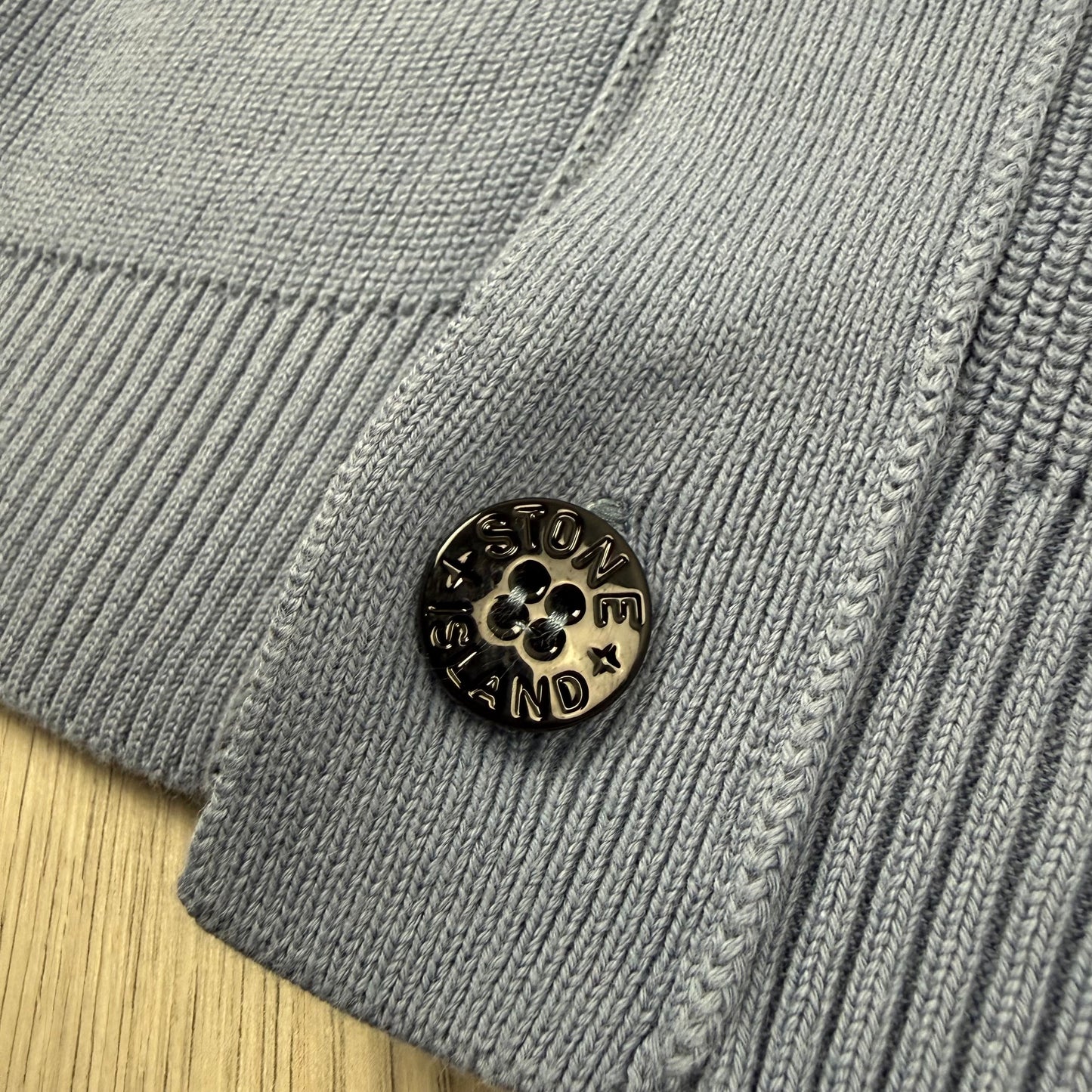 Stone Island Knit Cardigan - Dark Blue