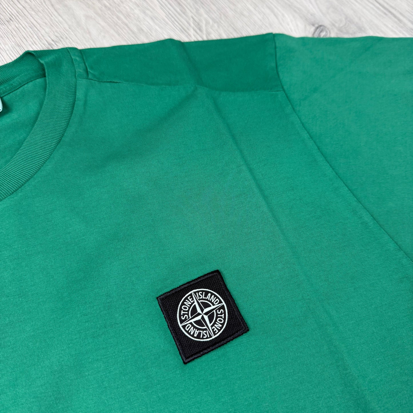 Stone Island Patch T-Shirt - Malachite