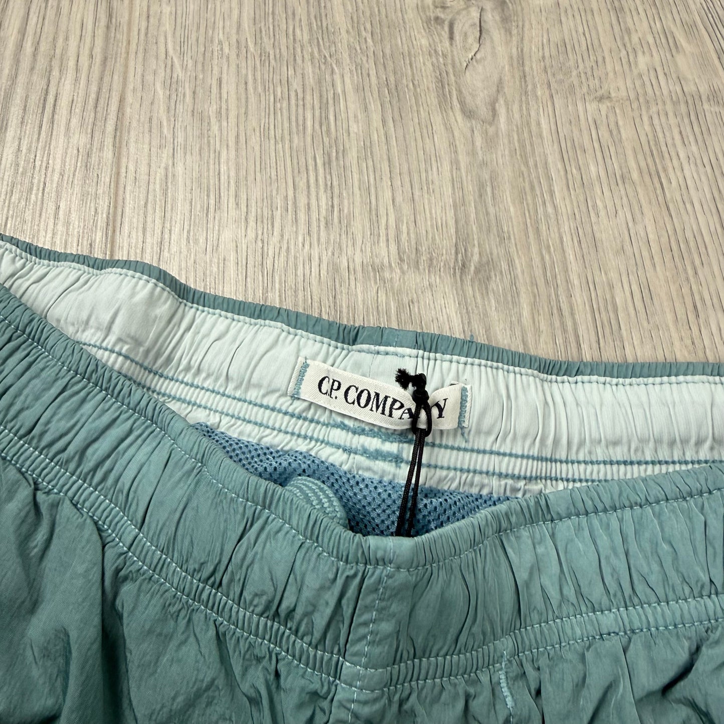 CP Company Chrome Swim Shorts - Silver Blue