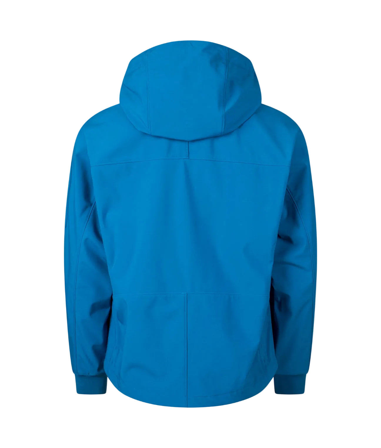 Cp Company Shell-R Hooded Lens Jacket In Ink Blue