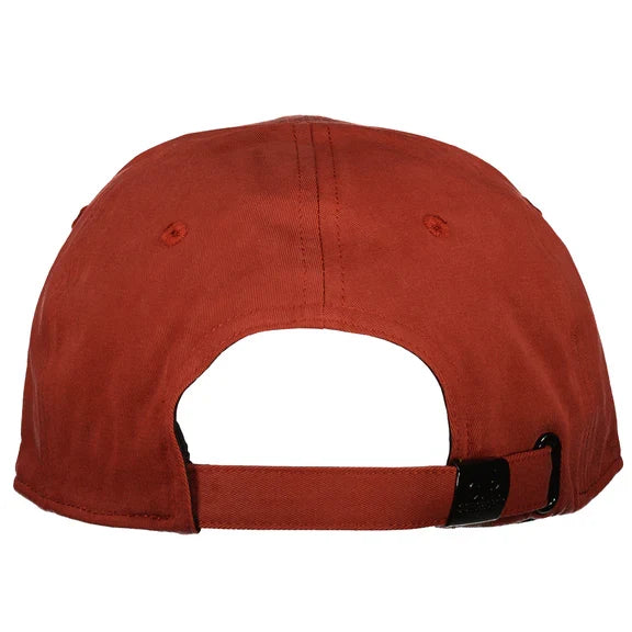 Cp Company Gabardine Logo Cap In Red