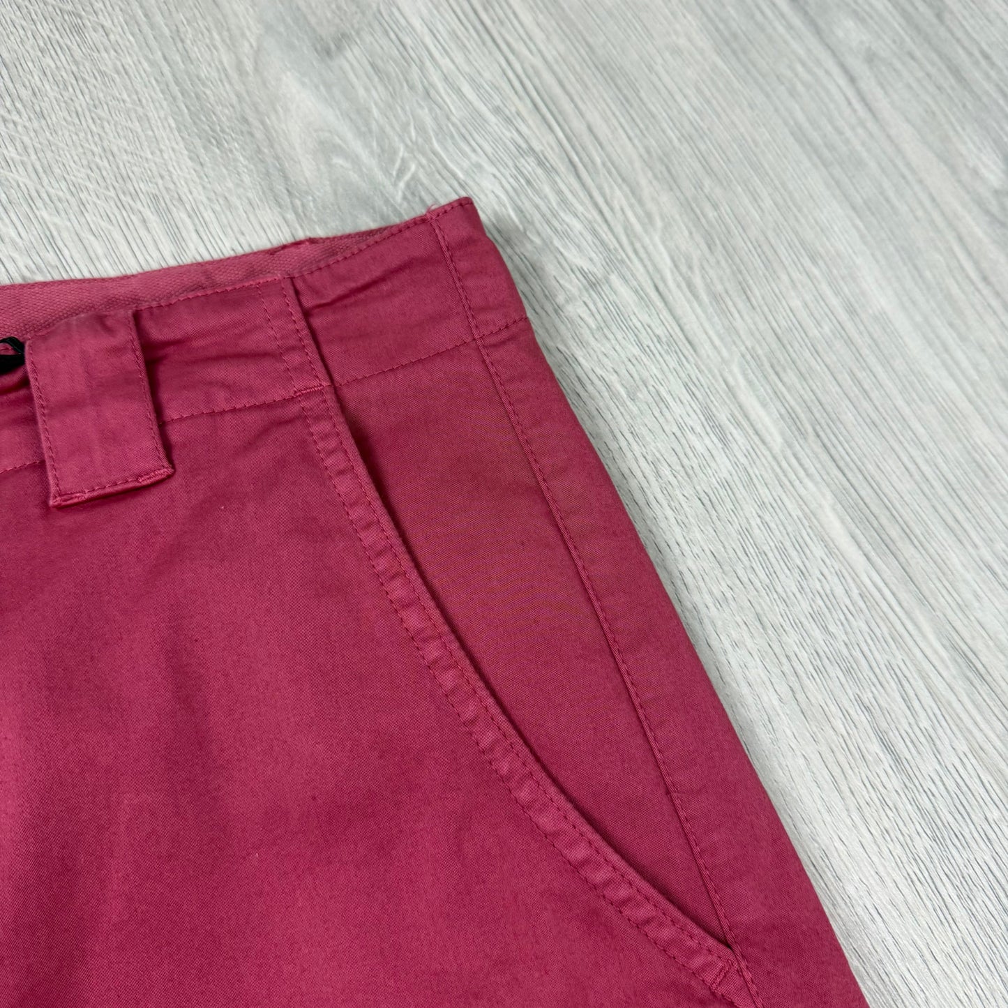 CP Company Cargo Shorts - Red Bud