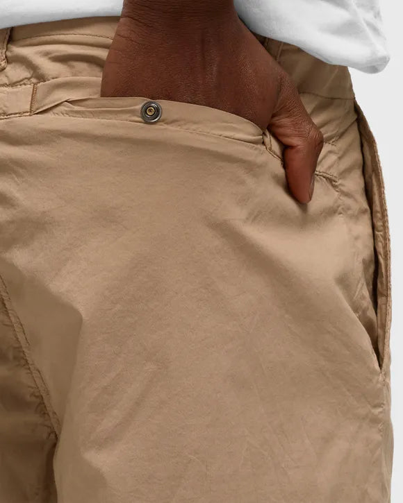 Cp Company 268A 50 Fili Stretch Utility Shorts In Cobblestone