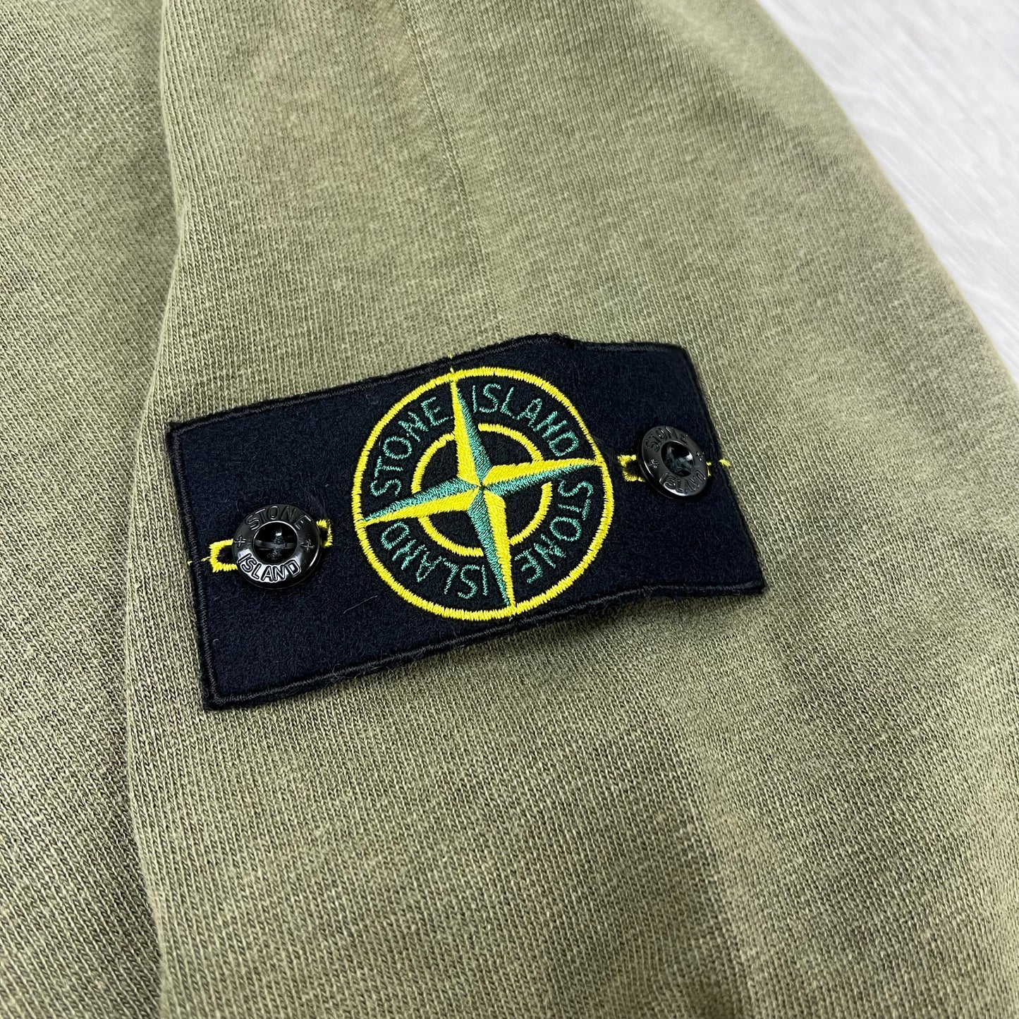 Stone Island Malfilé 'Old' Sweatshirt - Military