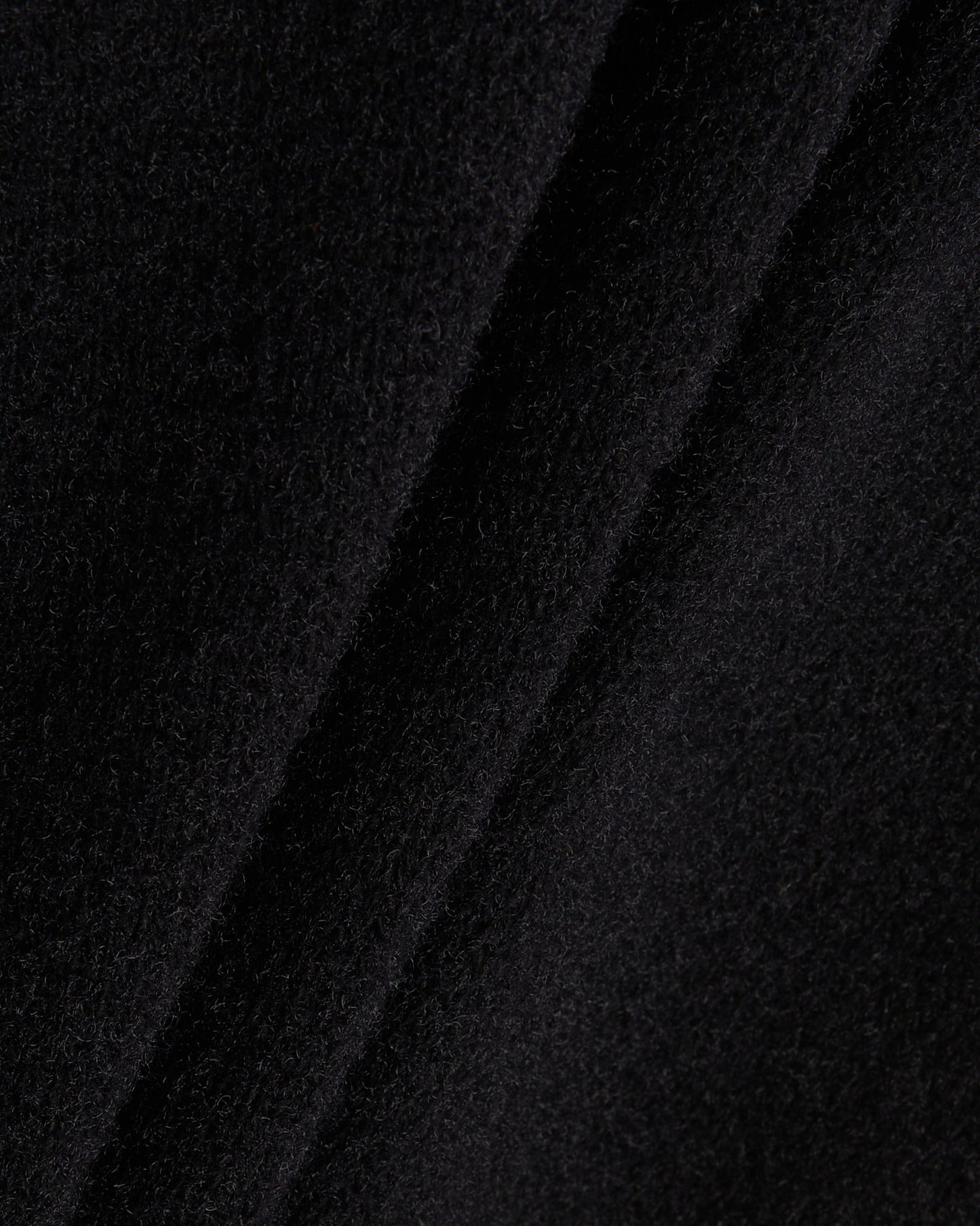 Fleece Knit Jumper Riviera Black