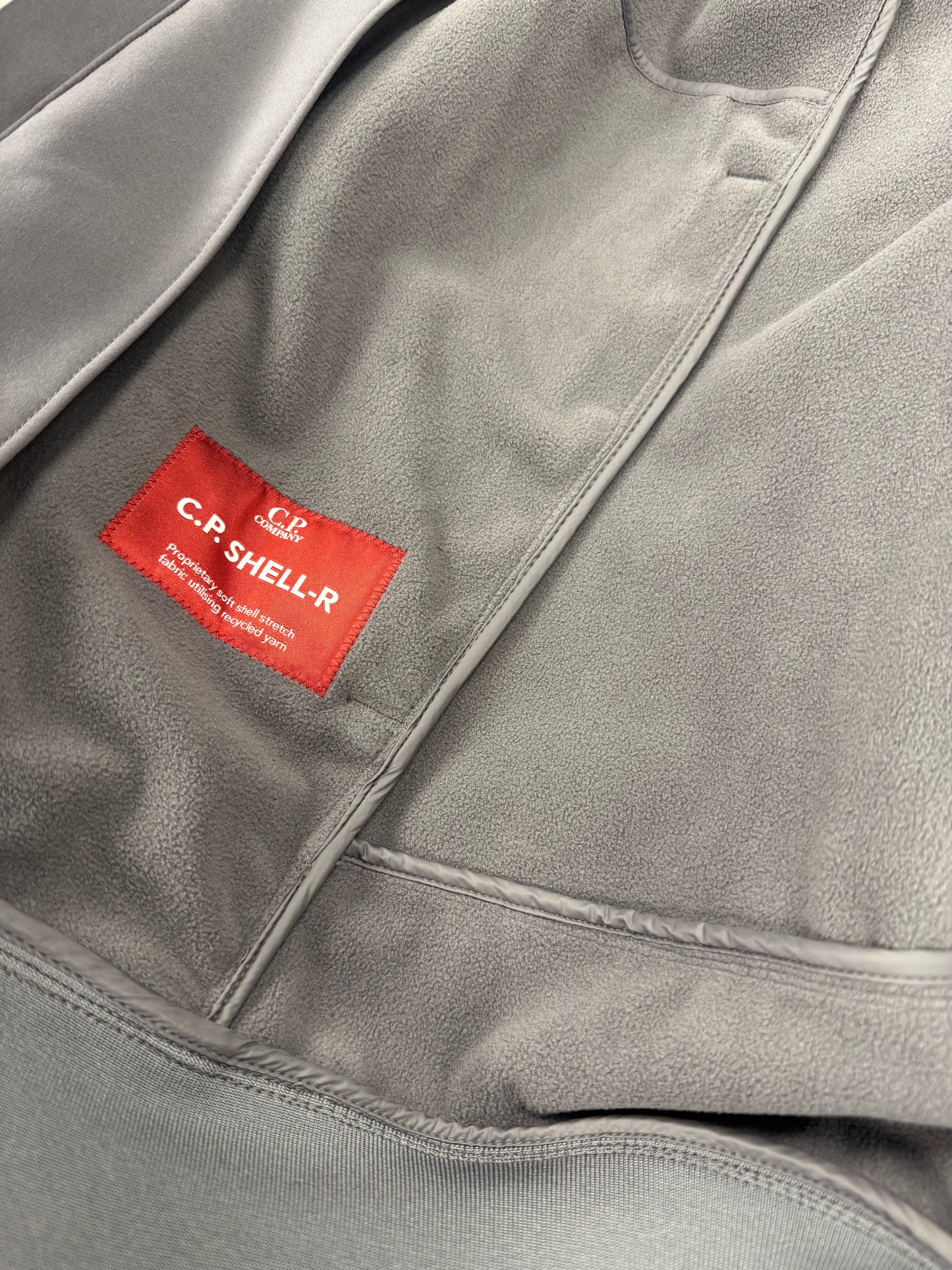 Cp Company A/W Lens Fleece Lined Soft Shell In Boulevard Violet