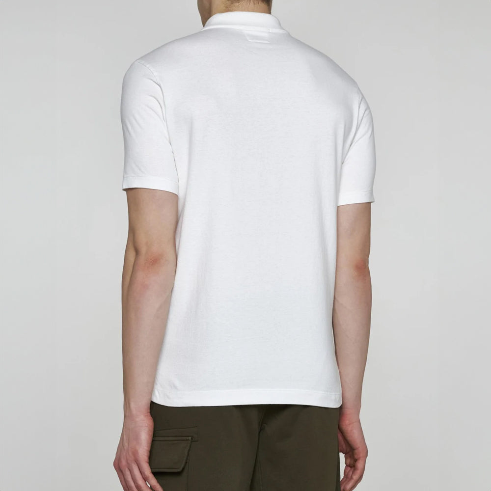 Men's 1020 Jersey Polo Shirt Gauze White