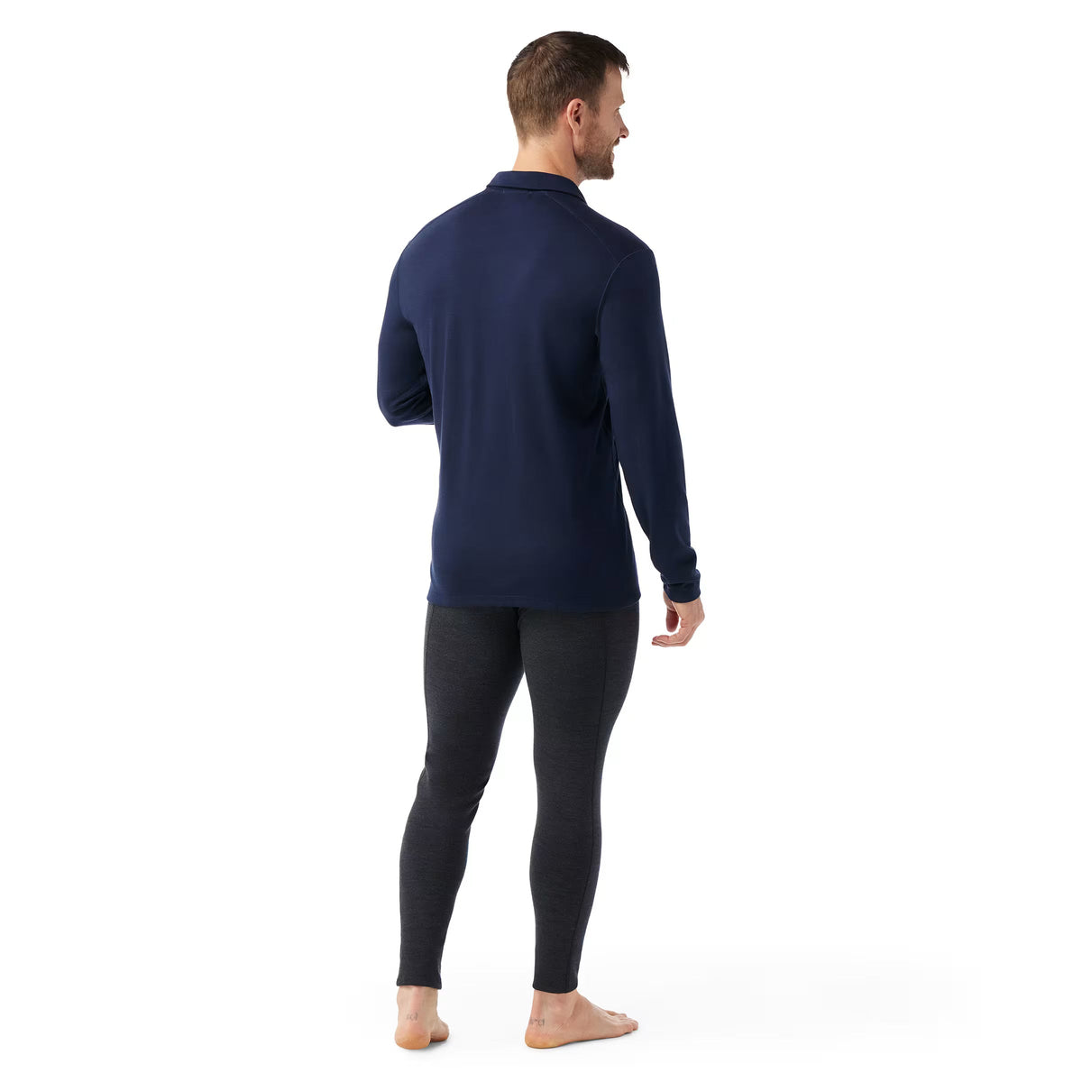Smartwool - Classic Thermal Merino Base Layer 1/4 Zip - Men's - Deep Navy