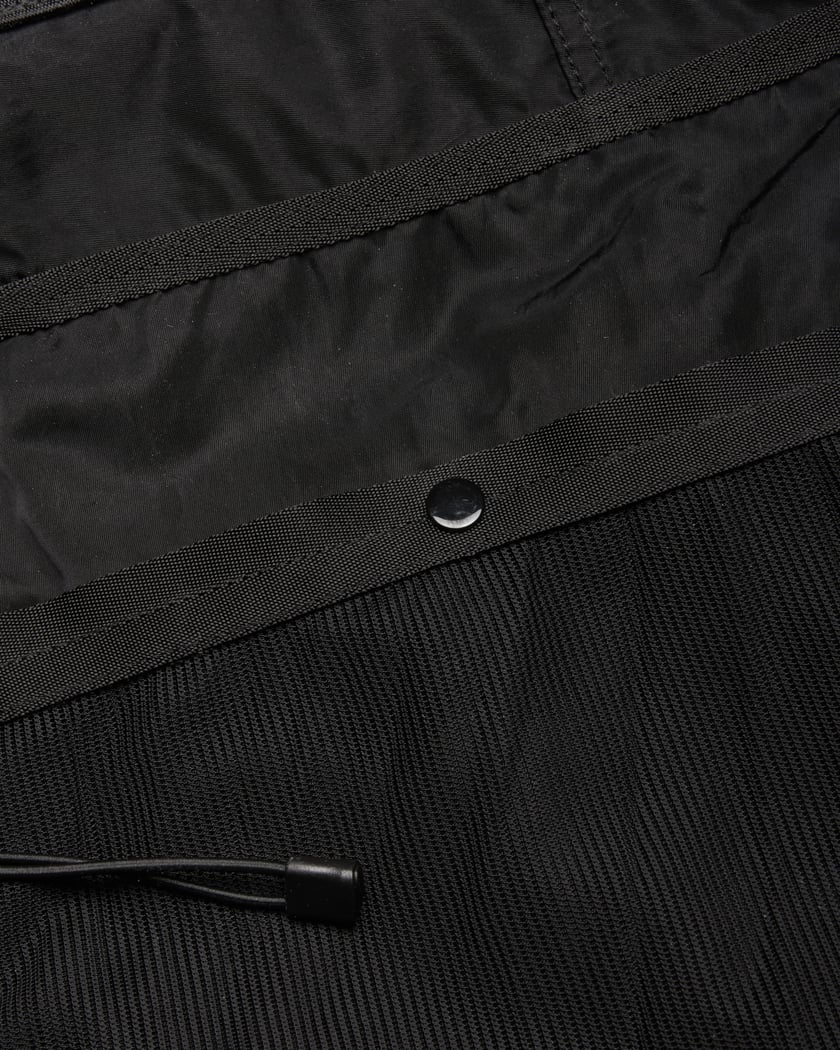 Nylon B Crossbody Messenger Bag Black