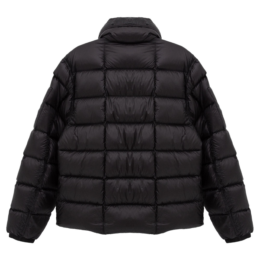 Cp Company 216A D.D Shell Short Hooded Down Jacket In Nightshade