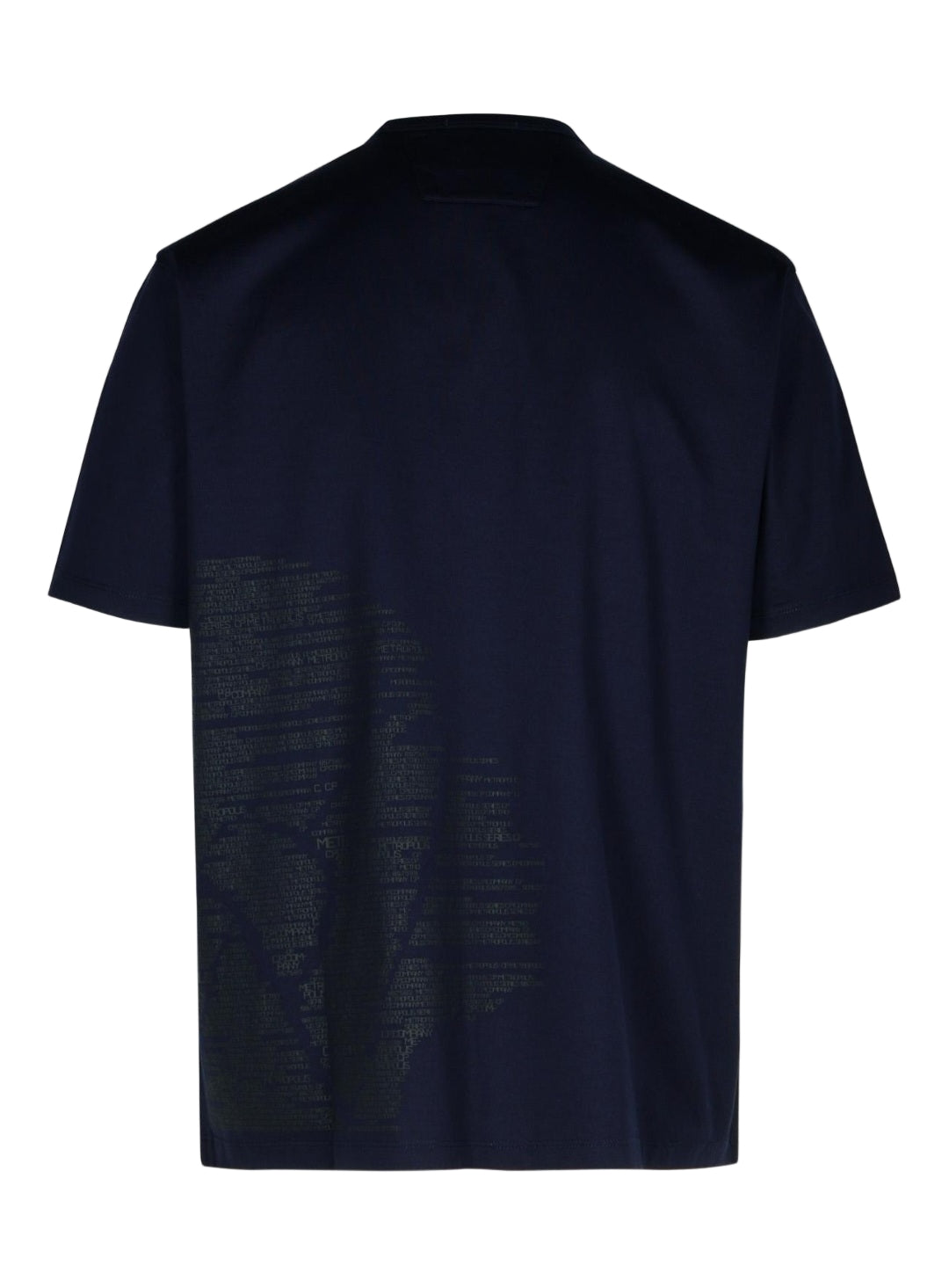 Cp Company 050A Metropolis Graphic Logo T-Shirt In Sky Captain