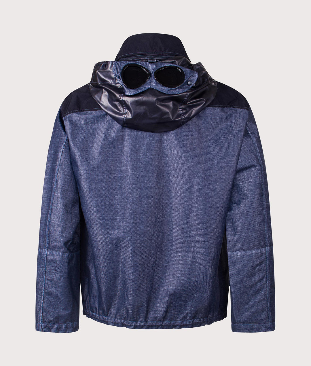 Cp Company Rafia Mille Goggle Jacket In Oceana