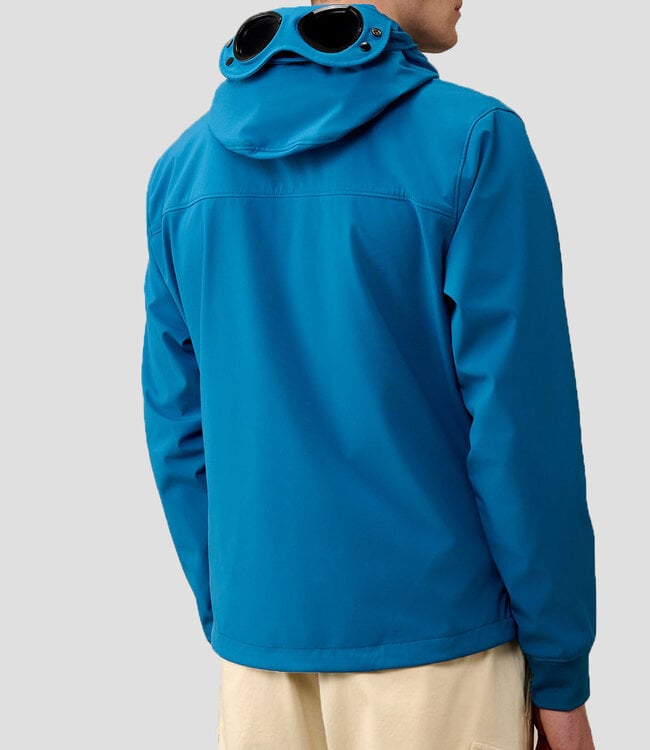 Cp Company S/S Goggle Soft Shell In Ink Blue