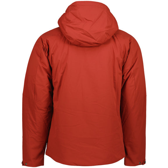 Cp Company Padded A/W Pro-Tek Hooded Jacket Red
