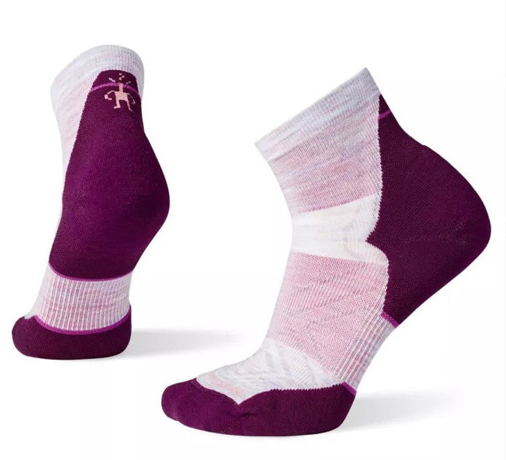 Smartwool - Run Targeted Cushion Ankle Sock - Women's - Purple Eclipse