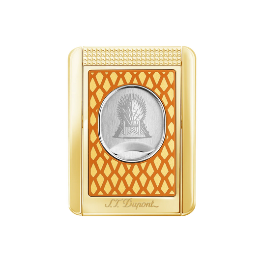 S.T. DUPONT Game of Thrones Fire Orange Cigar Cutter Stand/Coupe Cigare 003153
