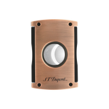 Load image into Gallery viewer, S.T. DUPONT Cigar Cutter/Coupe Cigare Brush Bronze Vintage 003421