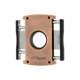 Load image into Gallery viewer, S.T. DUPONT Cigar Cutter/Coupe Cigare Brush Bronze Vintage 003421