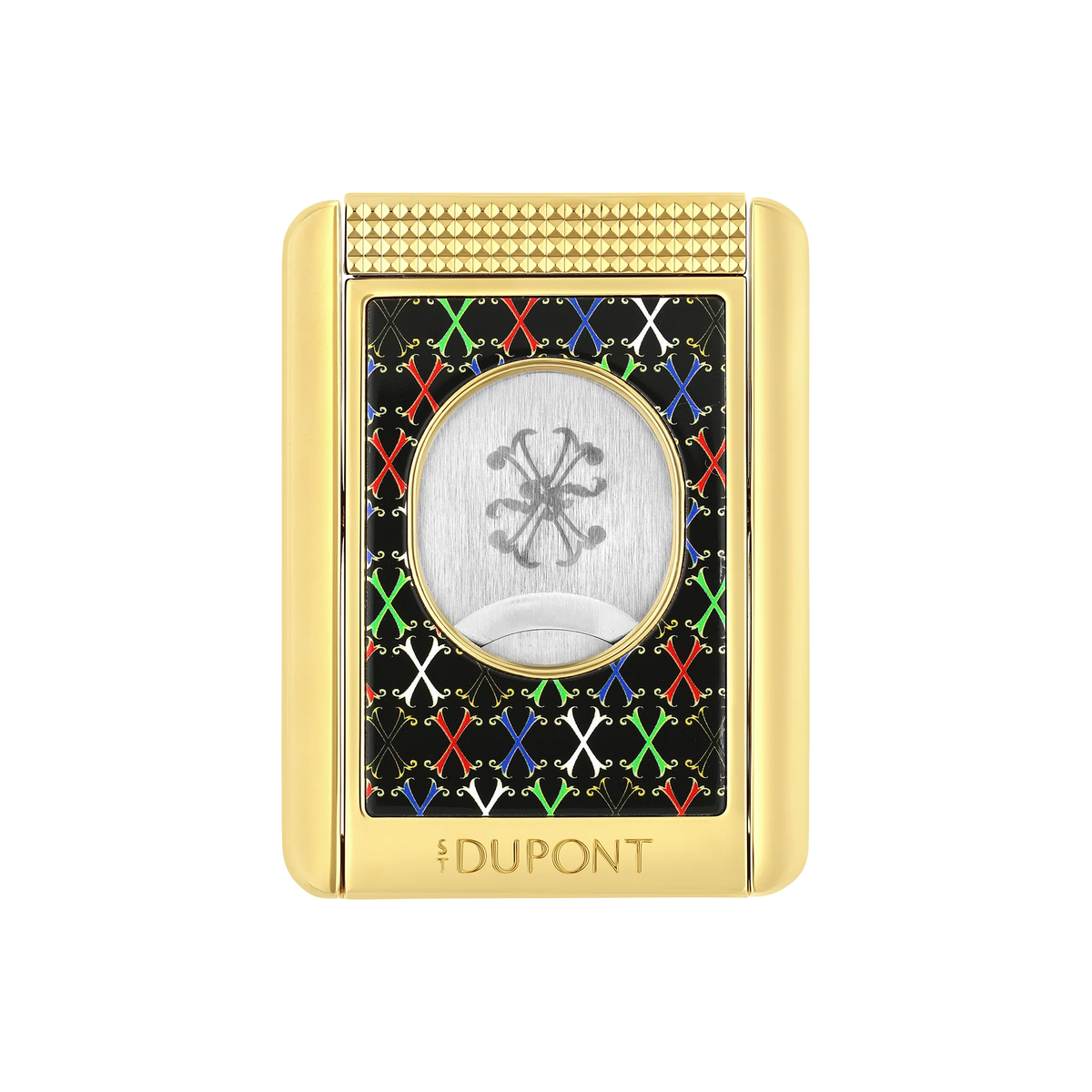 S.T. Dupont Fuente Multicolor Lacquered Cigar Cutter/Stand 003460F
