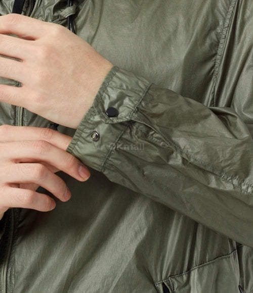 Cp Company Cs II Lens Hooded Jacket In Agave Green