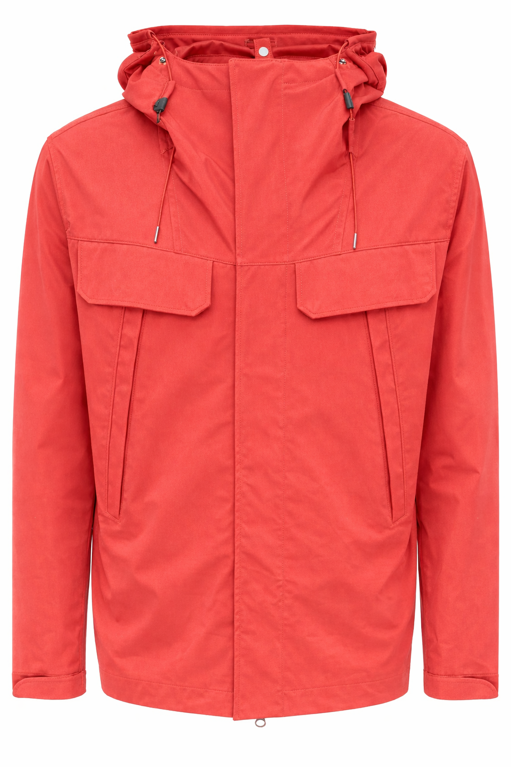 Cp Company Shell-R Double Pocket Goggle Jacket In High Risk Red