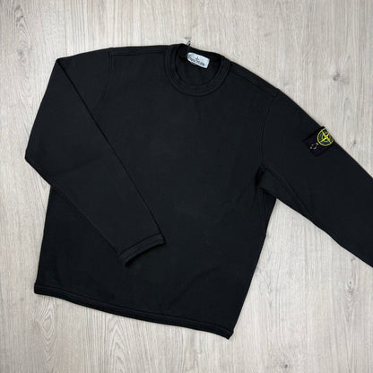 Stone Island Mesh Stitch Sweatshirt - Black