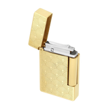 Load image into Gallery viewer, S.T. DUPONT Initial Cinetique Guilloche Golden Lighter/Briquet 020845