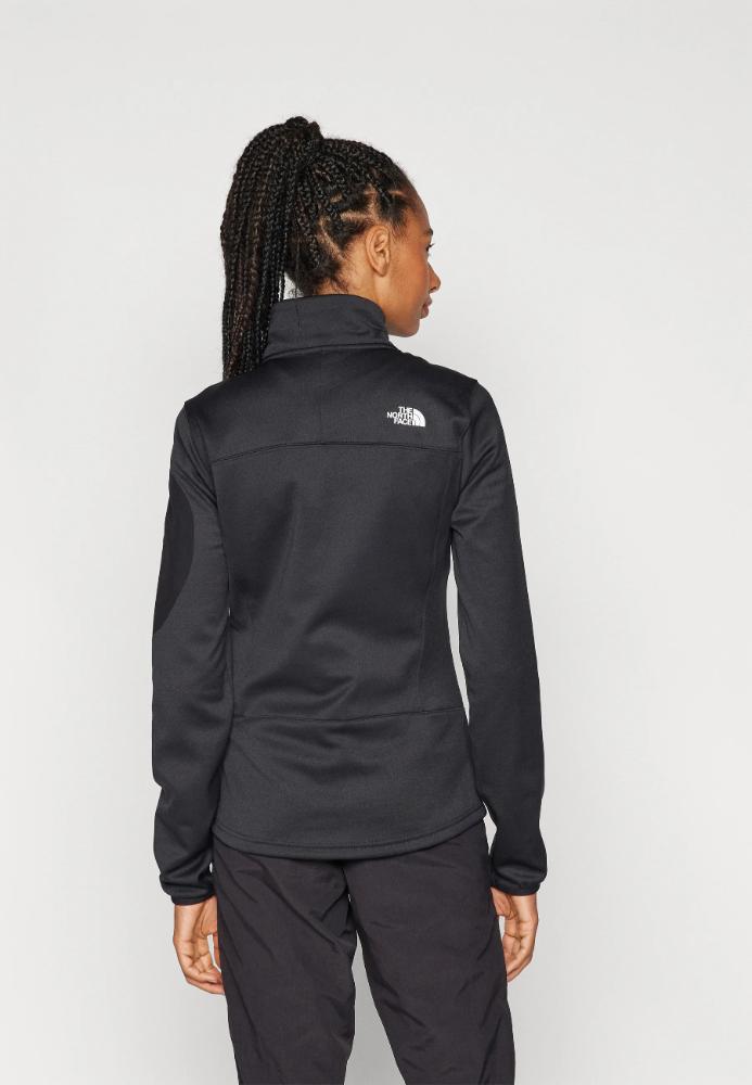 The North Face - Mistyescape 1/4 Zip Fleece - Women's - Tnf Black/Tnf Black